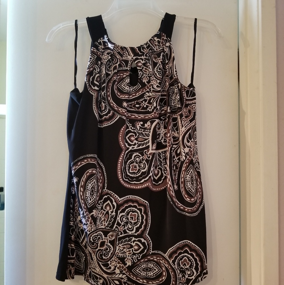 White House Black Market tunic Top size L